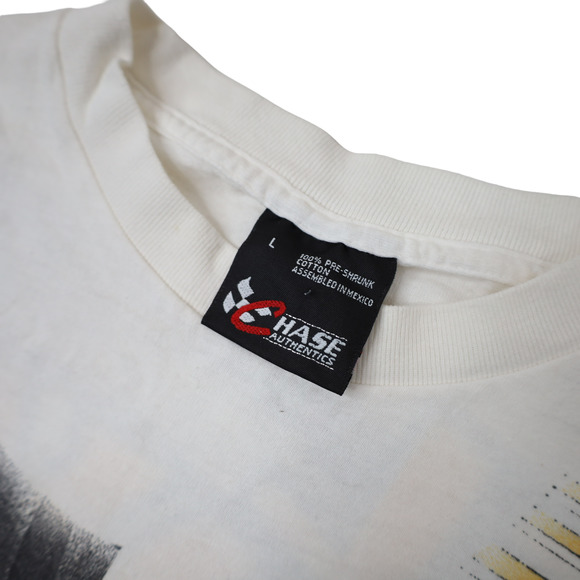 Vintage Chase Authentics Michael Waltrip Allover Print Nascar Graphic T Shirt - Picture 4 of 8